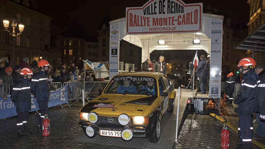 Start nr. 169, Per Vilslev og Erik Andersen forlader startrampen i Reims i 2018
(Foto: Viggo Johansen, Rallypics.dk)